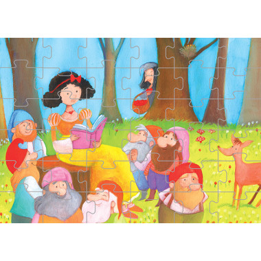 Puzzle Χιονάτη 36pcs για 4+...