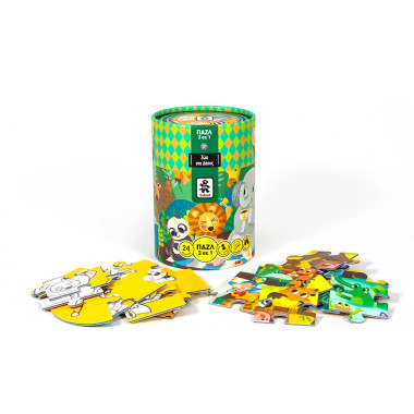 Παζλ 3 σε 1Ζώα στο Δάσος...