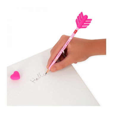 Μολύβι με 2 γόμες PENCIL...