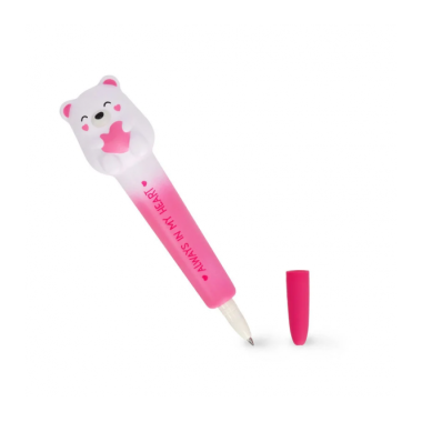 Στυλό Gel 0.5mm bear  Ροζ...