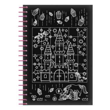 Scratch Art Fun – Black and...