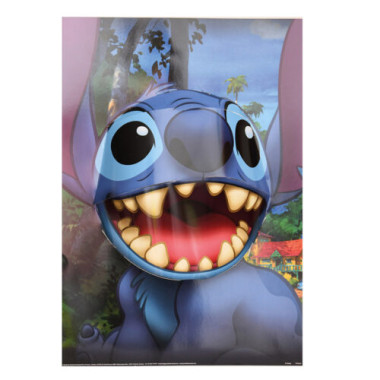 Stitch 3d Poster Popheads