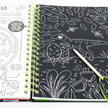 Scratch Art Fun – Black and...