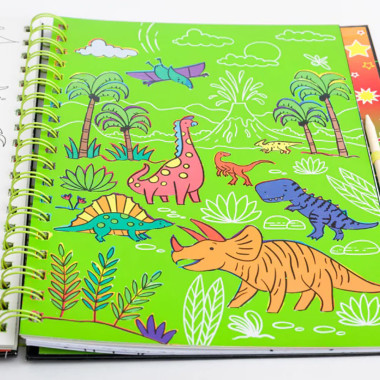 Scratch Art Fun – Black and...