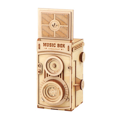 Vintage Camera Music Box