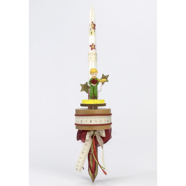 Λαμπάδα στρόγγυλη μικρός...