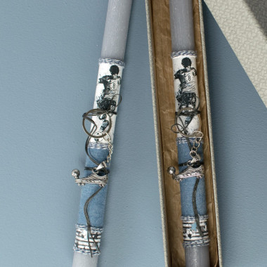 Λαμπάδα στρογγυλη μπρελόκ...