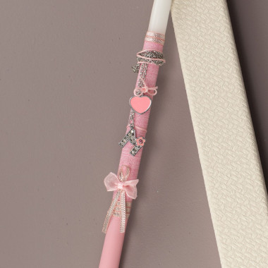 Λαμπάδα λεπτή μονόγραμμα...