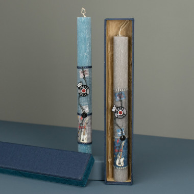 Λαμπάδα στρόγγυλη κονκάρδα...