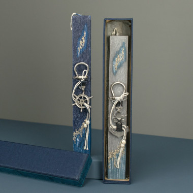 Λαμπάδα πλακέ μπρελόκ...