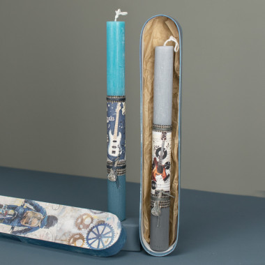 Λαμπάδα στρόγγυλη Κιθάρα...