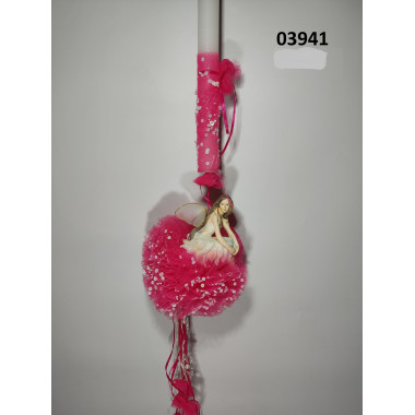 Λαμπάδα με πονπον Φ16...