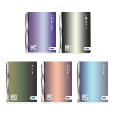 Τετράδιο σπιράλ Skag 17χ25...