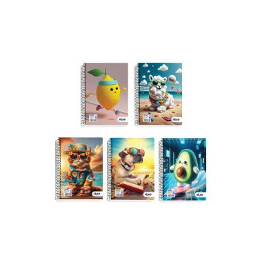 Τετράδιο σπιράλ Skag 17χ25...