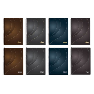 Τετράδιο σπιράλ Skag A4 2...