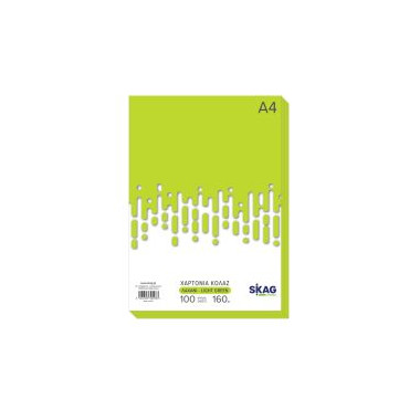 Χαρτόνια κολάζ  Α4 100φυλ....