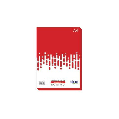 Χαρτόνια κολάζ  Α4 100φυλ....