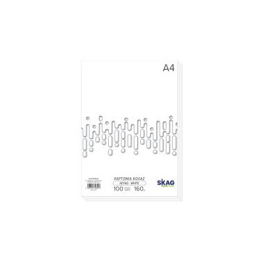 Χαρτόνια κολάζ  Α4 100φυλ....