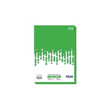 Χαρτόνια κολάζ  Α4 100φυλ....