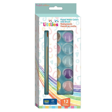 Νερομπογιές Παστέλ 12...